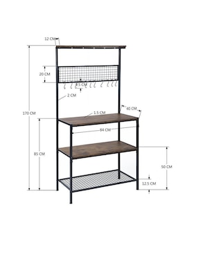 Estante de MDF Gomyhome Keyon