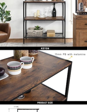 Estante de MDF Gomyhome Keyon