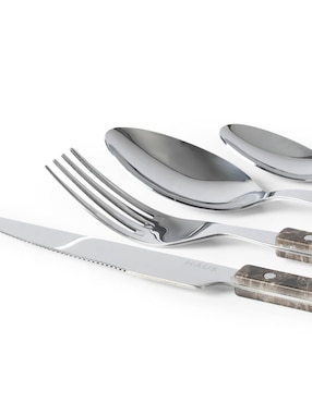 Set cubiertos Haus BILY de acero inoxidable 16 piezas