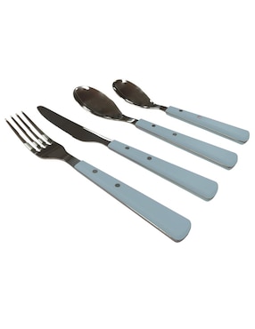 Set cubiertos Haus de acero inoxidable 16 piezas piezas