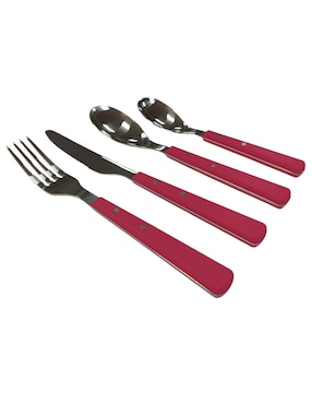 Set cubiertos Haus Remi de acero inoxidable 16 piezas