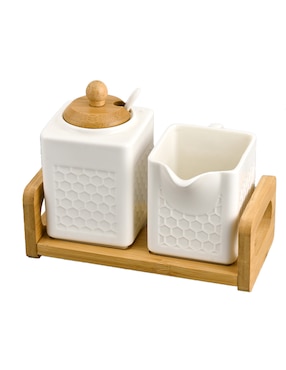 Set azucarera Haus Mambu de porcelana