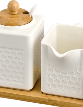 Set azucarera Haus Mambu de porcelana