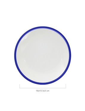 Plato postre Haus LEEDS de stoneware