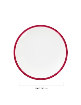 Plato postre Haus Wick de stoneware