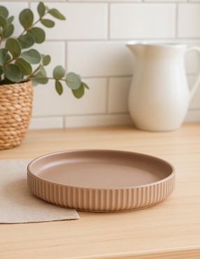 Plato trinche Haus Bursa de stoneware