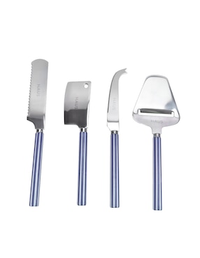 Set cubiertos Haus Belfort de acero inoxidable 4 piezas