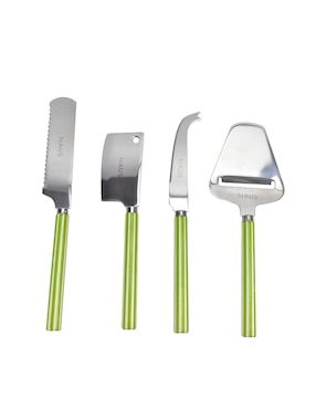 Set cubiertos Haus Belfort de acero inoxidable 4 piezas