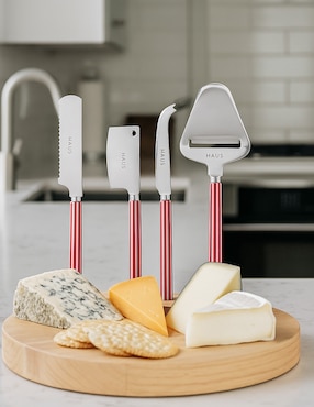 Set cubiertos Haus Belfort de acero inoxidable 4 piezas
