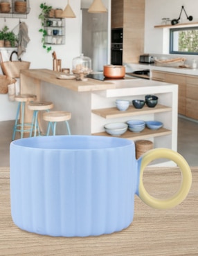 Taza latte Haus arcoiris