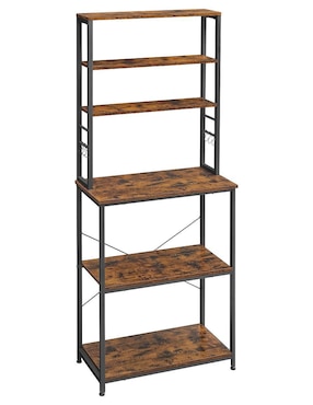 Estante de madera con metal Vasagle Bellita MKKS019B01