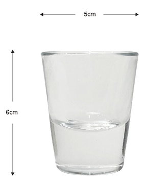Vaso tequilero Haus de vidrio