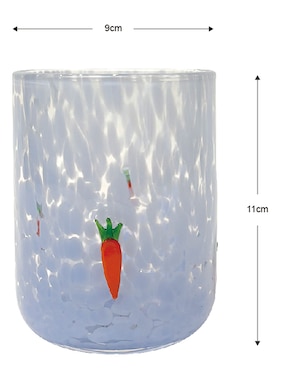 Vaso para agua Haus de cristal