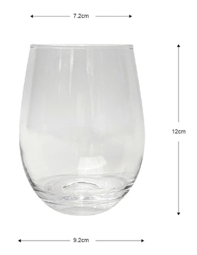 Vaso para agua Haus de vidrio