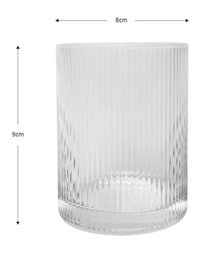 Vaso para agua Haus de vidrio