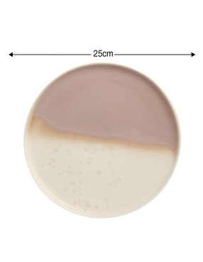Plato trinche Haus Oasis Floral de porcelana