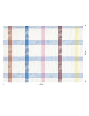 Mantel individual rectangular Haus Pascua
