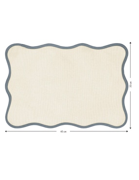 Mantel individual rectangular Haus pascua