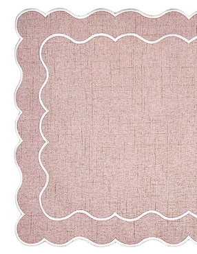 Mantel individual rectangular de poliéster Bluebell & Co. Valentines