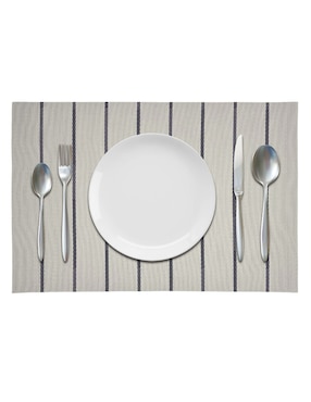 Mantel individual rectangular de PVC Haus