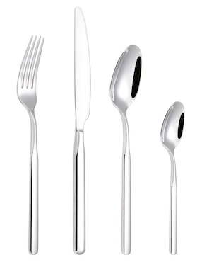 Set cubiertos Haus de acero inoxidable 16 piezas