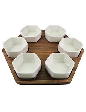 Set botanero Haus de madera
