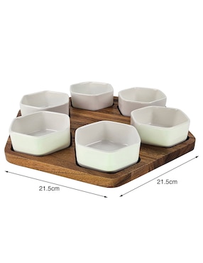 Set botanero Haus de madera