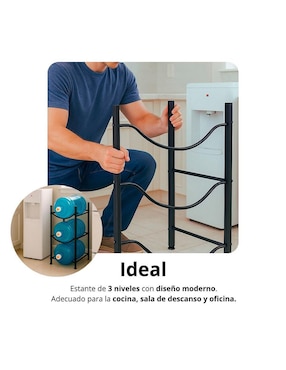 Estante de acero Donut HG090-1