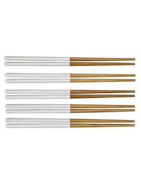 Palillos chinos Haus de madera