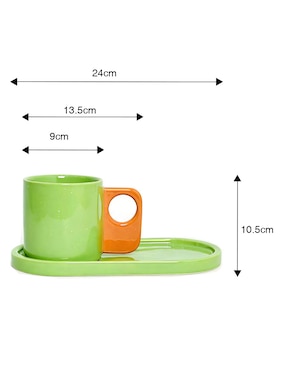 Taza terno Haus 2 piezas