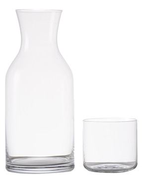 Set jarra con vaosos vidrio Haus Pascua