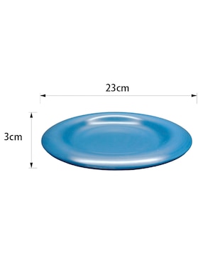 Plato ensalada Haus de stonware