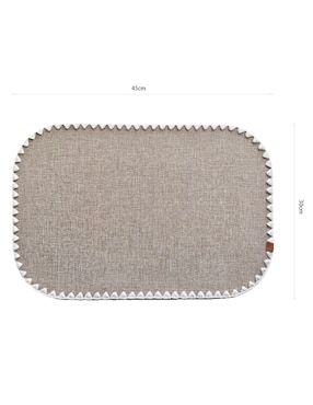 Mantel individual rectangular Haus
