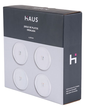 Set platos ensalada Haus Oasis Floral 4 piezas