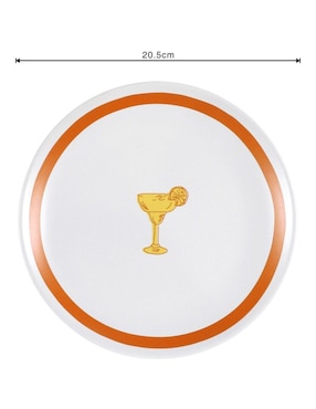 Plato ensalada Haus de porcelana