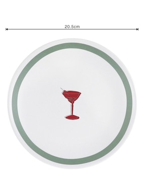 Plato ensalada Haus de stoneware
