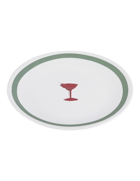 Plato ensalada Haus de stoneware