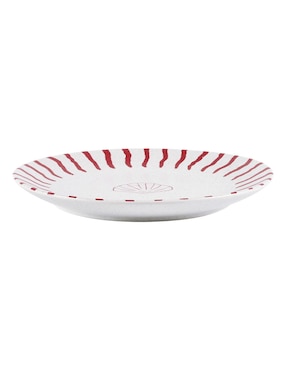 Plato ensalada Haus Oasis Tropical de stoneware
