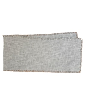 Mantel individual rectangular de algodón Haus