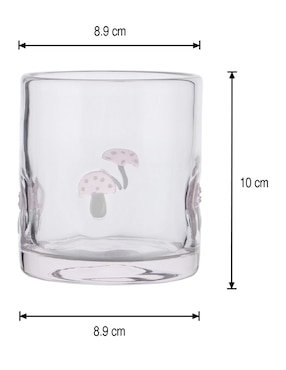 Vaso para agua Haus Champicolor