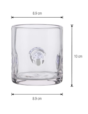 Vaso para agua Haus Champicolor
