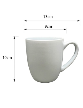 Set de tazas americana Haus Mugs 6 piezas