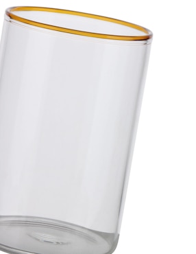 Vaso para jugo Haus de vidrio