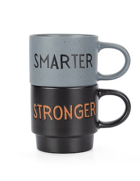 Set de tazas americanas Haus Smarterbi 2 piezas
