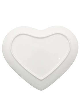 Plato Bluebell & Co. B&W de porcelana