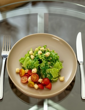 Plato trinche Haus Aneto de stoneware
