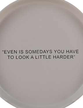Plato postre Haus Vibes de stoneware