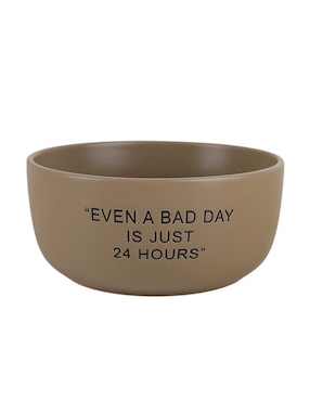 Plato sopa Haus Thoughts de stoneware