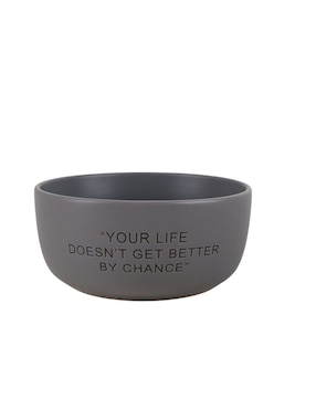 Plato sopa Haus Affirmations de stoneware