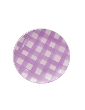 Plato postre Bluebell & Co. Picnic de stoneware